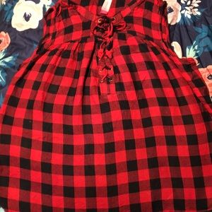 Forever 21 plad shirt